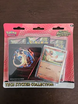 Pokemon TCG Mega Evolution Ascended Heroes Tech Sticker Collection Charmander - Image 1