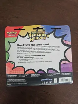 Pokemon TCG Mega Evolution Ascended Heroes Tech Sticker Collection Charmander - Image 2