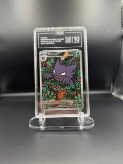2025 POKEMON MEP MEGA BATTLE DECK PROMO #027 HAUNTER TAG 10 GEM MINT (Not PSA) - Image 1