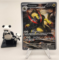Pokemon TCG Haxorus 147/086 Black Bolt Illustration Rare LP - Image 1