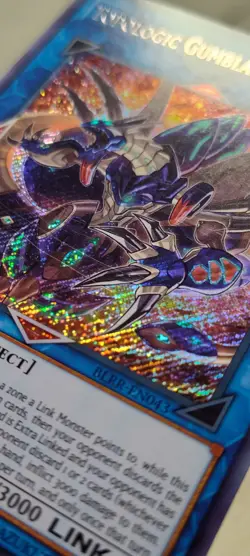 Yu-Gi-Oh! Topologic Gumblar Dragon / BLRR EN043 1st Edition LP - Image 2