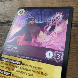 Yen Sid Powerful Sorcerer 59/204 Lorcana Ursula's Return Legendary Cold Foil - Image 2