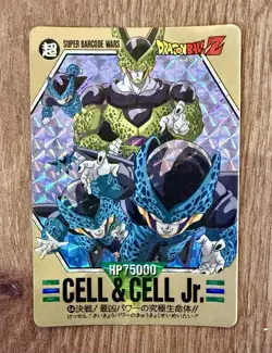 Dragon Ball Carddass Super Barcode Wars Cell Cell Jr PSA8 No64 Kira Card - Image 1