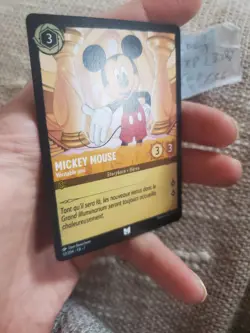 DEMO Mickey LORCANA Card - Demo - Disney - Very Rare - Collector - French - Image 5