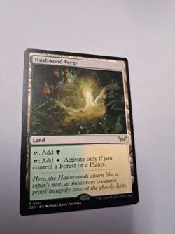 MTG: Hushwood Verge (LP): Duskmourn: House of Horror Regular - Image 2