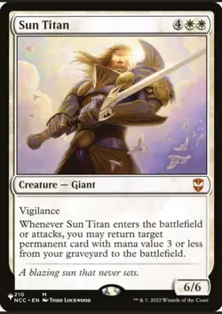 Sun Titan M Regular #NCC-210 | PLST The List | MTG - Image 1