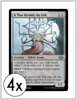 4x It That Heralds The End, Magic the Gathering, MTG NM - Image 1