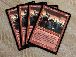 Dwarven Recruiter x4 Odyssey NM Red Uncommon MAGIC THE GATHERING - Image 1