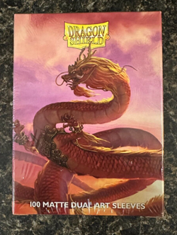 Dragon Shield Wood Dragon 2024 - Matte Dual Art Sleeves - Standard Size - 100ct - Image 1