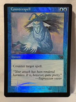 MTG Counterspell Mercadian Masques #69 Foil 1999 excellent - Image 1