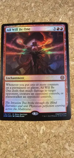 All Will Be One Phyrexia: All Will Be One Foil - Image 1