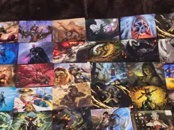 MTG Lot of 95 ART SERIES Cards -NO DOUBLES-Some Gold Signatures - Image 3