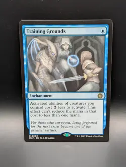 MTG - Training Grounds - FOIL - Enchantment - MAT 9 - Rare - NM - Image 1
