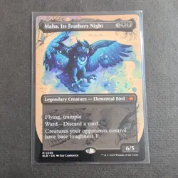 Maha, It’s Feathers Night (Borderless) (Bloomburrow) MINT/NM #0289 - Image 1