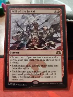 Will of the Jeskai Commander: Tarkir: Dragonstorm Regular - Image 1