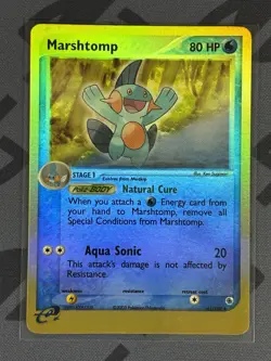 Pokemon TCG - Marshtomp 41/109 Reverse Holo - Near Mint/LP - Ruby & Sapphire 03 - Image 1