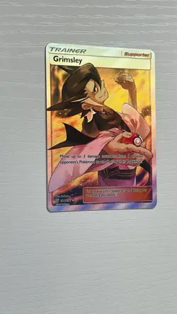 Grimsley (Full Art) - 234/236 Sun & Moon Unified Minds Ultra Rare - NM - POKEMON - Image 2