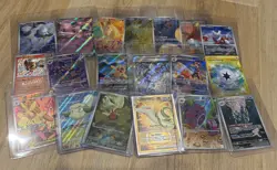 52 Rare Pokemon Card Bundle IR, EX, VSTAR, Golds, Trainers - Destined / Mega + - Image 1