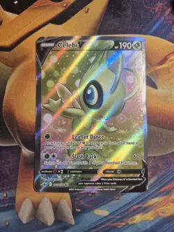 Pokemon SWSH06: Chilling Reign #160/198 Celebi V (Full Art) Holo - Image 1