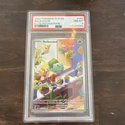 Pokemon TCG: Bulbasaur 143/142 - SV: Stellar Crown - Illustration Rare NM - Image 1