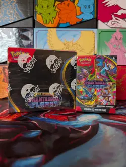 Lot Of 2! Sealed Pokemon TCG Phantasmal Flames: 1 Booster Box + 1 Booster Bundle - Image 1