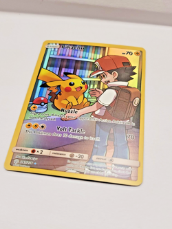 Pokemon Pikachu 241/236 Alt Art Secret Rare Cosmic Eclipse Sun & Moon - Image 5
