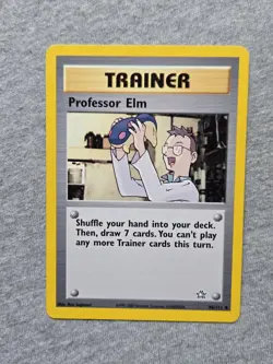 Pokemon TCG Professor Elm Neo Genesis 96/111 Regular Unlimited Uncommon - Image 1