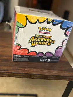 Pokemon Ascended Heroes TECH STICKER CASE Factory Sealed 12x 3 Packs - Image 1