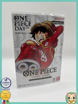Monkey D Luffy Promo One Piece day 2024 OP07-109 Sealed Card Japanese DAY'24 - Image 1