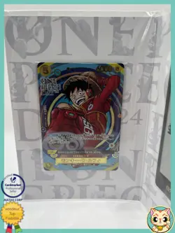 Monkey D Luffy Promo One Piece day 2024 OP07-109 Sealed Card Japanese DAY'24 - Image 2