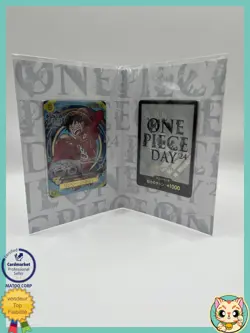 Monkey D Luffy Promo One Piece day 2024 OP07-109 Sealed Card Japanese DAY'24 - Image 3