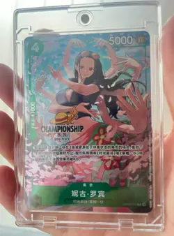 Chinese-Nico Robin OP09-033 One Piece Card Championship 25-26 Regionals Season - Image 1