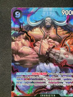 ONE PIECE TCG CARD - Kaido (OP08-079) (V.2)ALT NEAR MINT English - Image 2