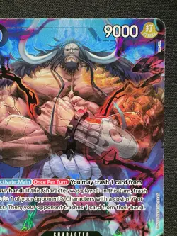 ONE PIECE TCG CARD - Kaido (OP08-079) (V.2)ALT NEAR MINT English - Image 3