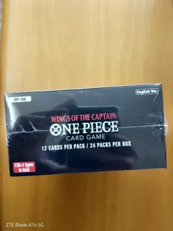 One Piece Card Game - Booster Box OP06 Wings of the Captain - ENG Sealed - Image 5