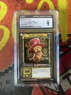 Beatific Chopper One Piece The Quest Begins CGC 9 (2005) - Image 1
