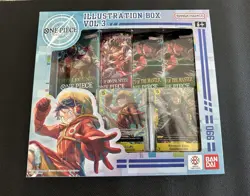 One Piece Card Game Illustration Box Vol. 3 - Box IB03 New Sealed TCG Boosters - Image 1