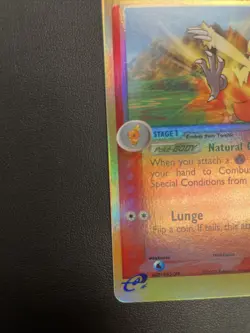 Pokemon Combusken 28/109 Reverse HOLO Pokemon Card - Image 2