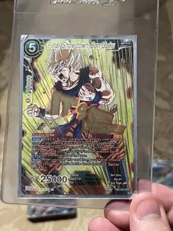 Final Showdown Son Goku TB3-035 SPR Dragon Ball Super Card DBS NM - Image 1
