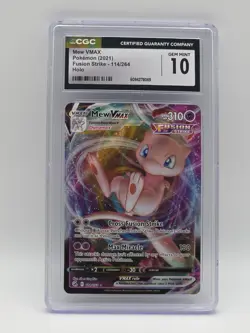 Mew VMAX 114/264 - CGC Gem Mint 10 | Pokemon TCG Graded Card - Image 1