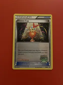 Pokemon VICTORY CUP BW29 Battle Road Autumn 2012 3rd Place PROMO Card - NM/MINT - Image 1