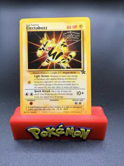 Electabuzz #2 Black Star Promo (MP) Pokemon Card WOTC 1999 WB First Movie - Image 1