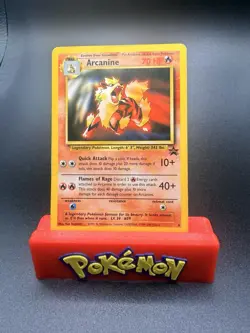 Arcanine #6 Non-Holo Black Star Promo Pokemon Card - Mp - Image 1