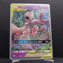 Mewtwo & Mew GX Tag Team Card - Pokemon 2019 TCG World Championships - 71/236 - Image 1