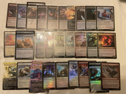 Uncommon Foil + Showcase Bulk lot 46 cards ~ NM MTG Aetherdrift - Image 1