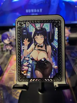 Goddess Story Metal Card Serialized Anime Waifu Random Serial # - Image 1