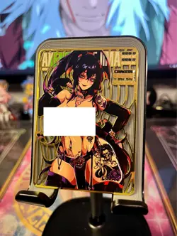 Goddess Story Metal Card Rare Anime Waifu DxD Akeno Himejima - Image 2
