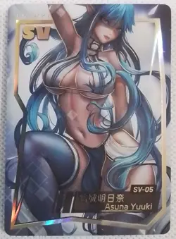 Goddess Story Waifu Card Lucky Goddess 2 Asuna Yuuki SV-05 Sword Art Online - Image 1