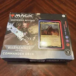 Magic The Gathering Warhammer 40k Chaos Commander Deck The Ruinous Powers NEW!!! 195166173467 - Image 1