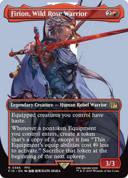Firion, Wild Rose Warrior (REGULAR) x1 - MTG Final Fantasy FIN #386 - Image 1